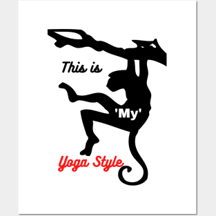 My Yoga Posters and Art